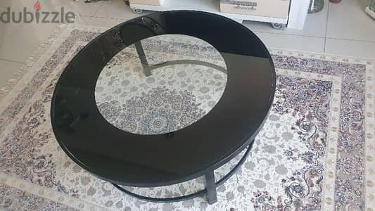 Round Glass Table for Sale