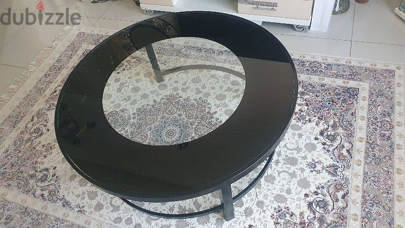 Round Glass Table for Sale 0