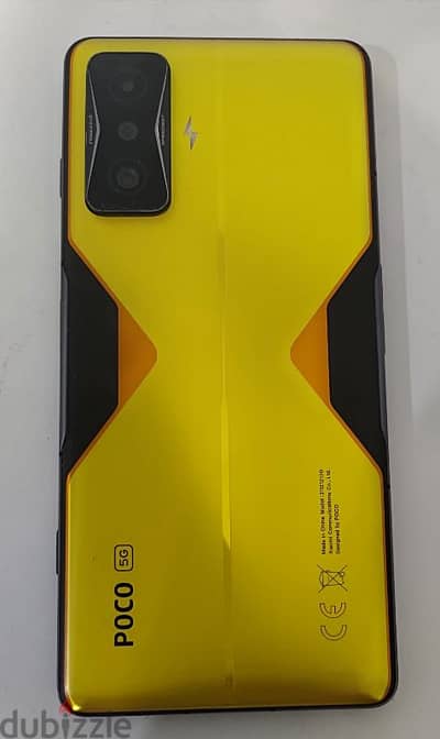 POCO F4 GT  128GB  WITH BOX YELLOW COLOUR