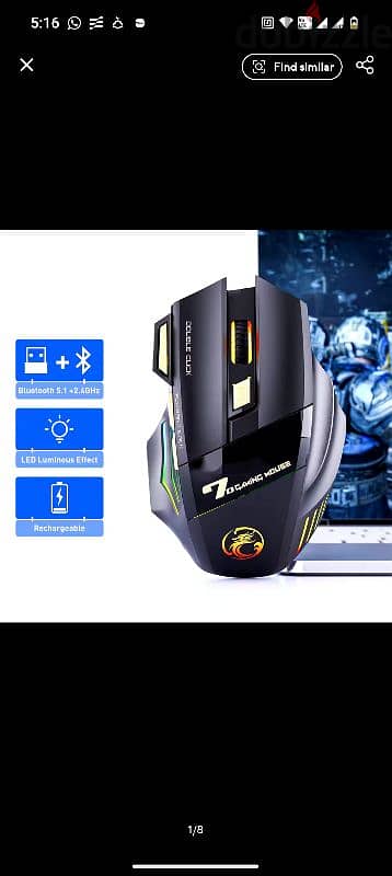 Gaming mouse dual compatibility 1