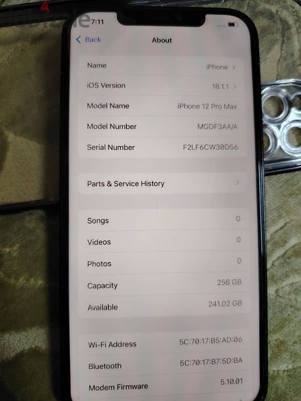 Apple iPhone 12 pro max 256GB for sale. 6