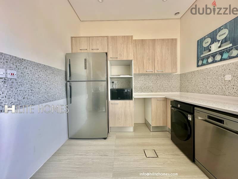 Modern Brand New Two Bedroom Furnished Apartment for Rent in Salmiya 12