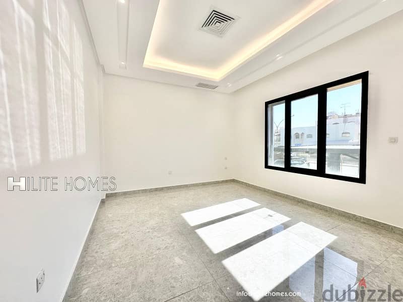 Modern three bedroom ground floor apartment for rent in Salwa 10