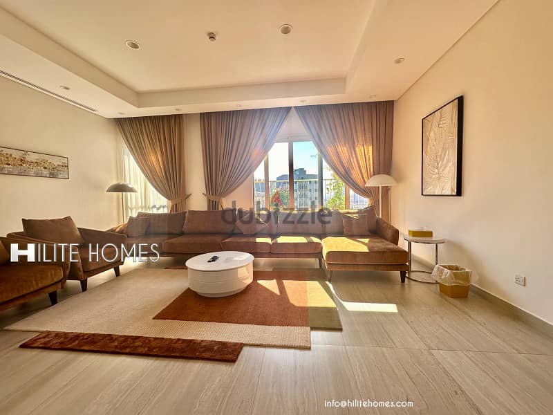 MODERN BRAND NEW THREE BEDROOM FURNISHED APARTMENT FOR RENT IN SALMIYA 0