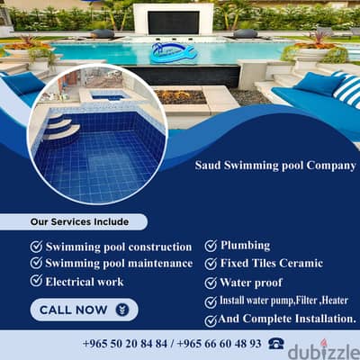 Swimming pool Cleaning & Maintenance works in Kuwait