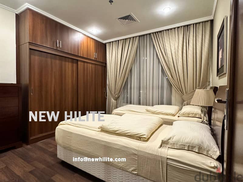 TWO BEDROOM FURNISHED APARTMENT FOR RENT IN SHARQ 4