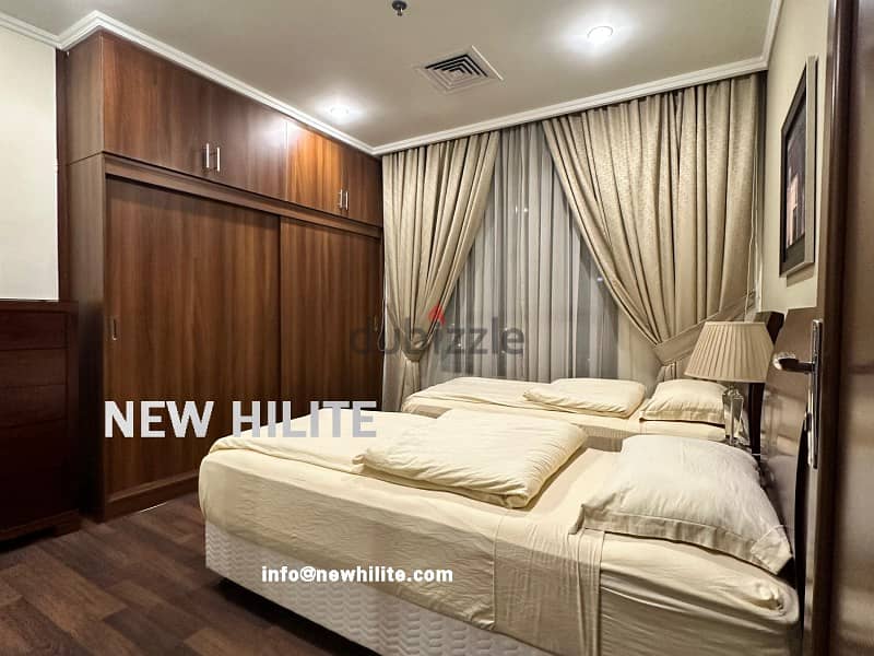 TWO BEDROOM FURNISHED APARTMENT FOR RENT IN SHARQ 9