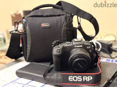 Canon EOS RP with RF50mm F1.8 STM Lens and all accessorories for sale.