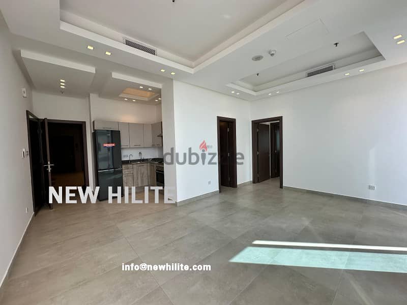 Semi furnished one bedroom apartment for rent in Salmiya 7