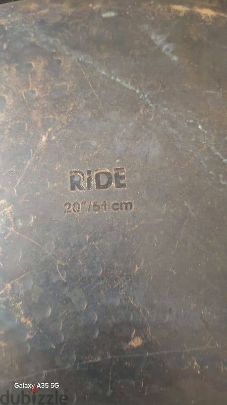 21 inch made in u. s. a. ride cymbal . 5