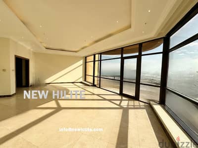 Three bedroom sea view apartment for rent in Salmiya