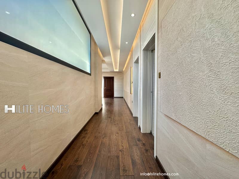 MODERN SPACIOUS FLOOR WITH DOWNTOWN VIEW FOR RENT IN MANSOURIYA 6