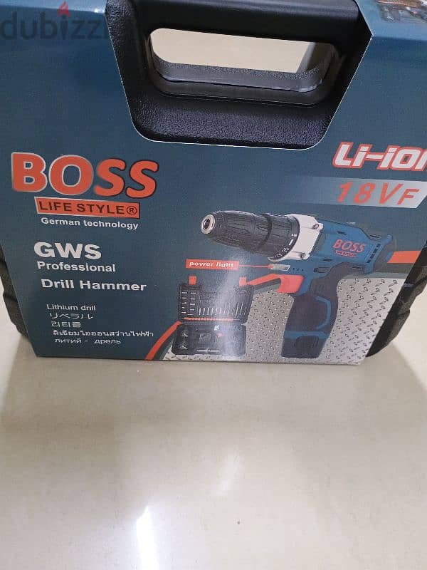 BOSS CORDLESS DRILL 3