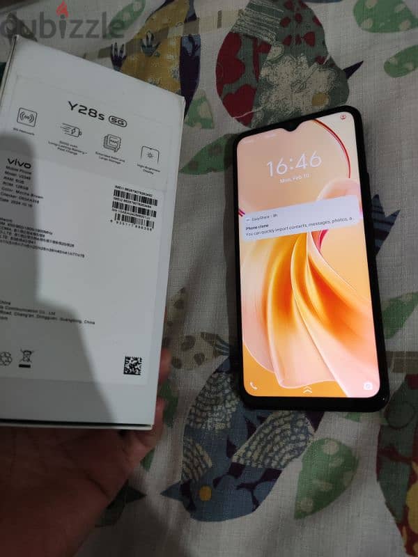 Vivo y28s 5g nfc new 1 month only sale & Exchange 1