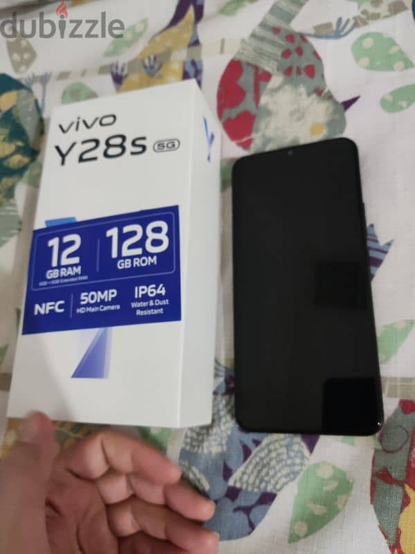 Vivo y28s 5g nfc new 1 month only sale & Exchange 3