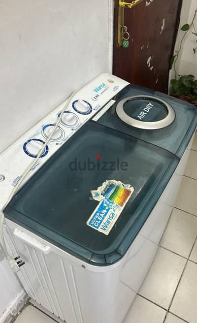 wansa gold 8kg semi automatic washing machine for sale