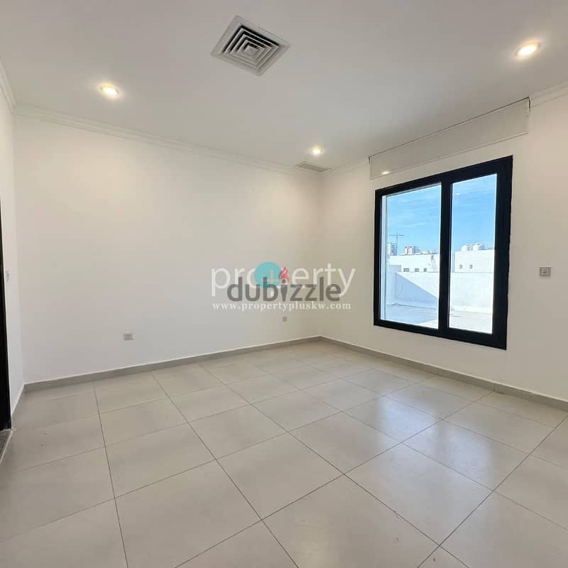 Two Master bedroom Roof top apartment for rent in Al Massayel 1