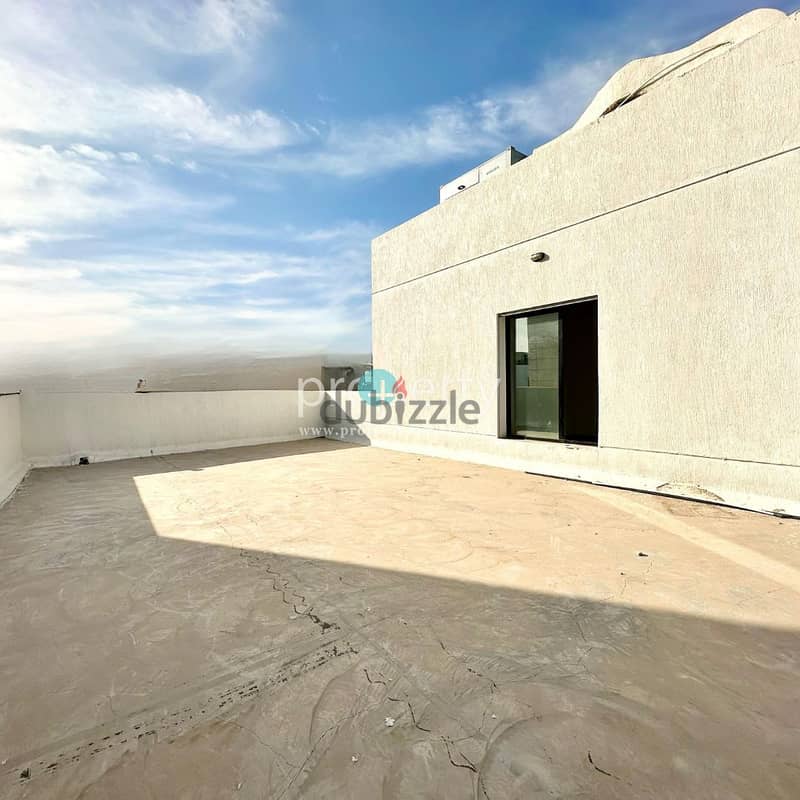 Two Master bedroom Roof top apartment for rent in Al Massayel 4