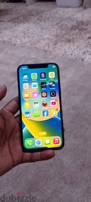 iphone 12 5g 256gb 78%battery display chenj face id not working only m