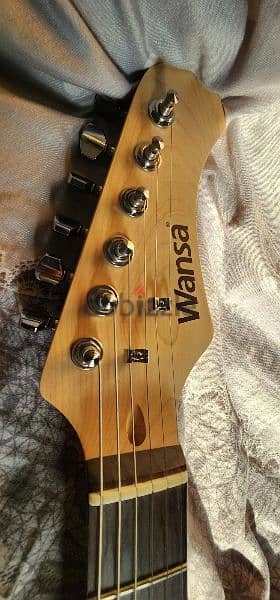 wansa electric guitar new out of the box 3