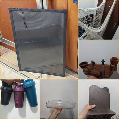 مجموعة أغراض للبيع A set of items for sale