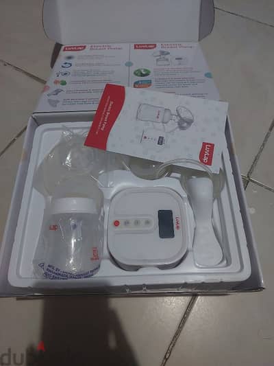 Luvlap electric breast pump and manual both