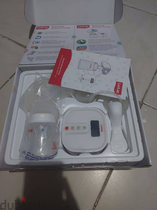 Luvlap electric breast pump and manual both 0