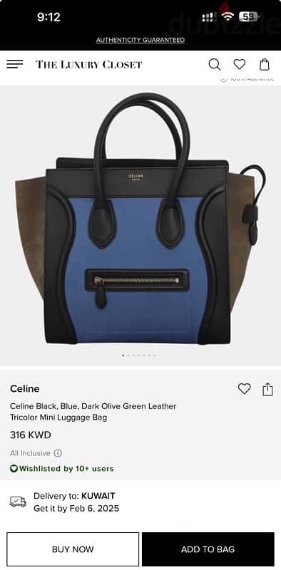 Celine Pre-owned Mi ladies Bag