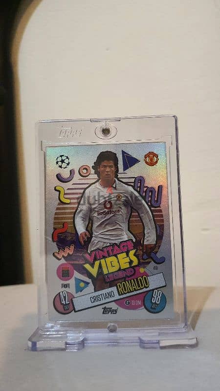 OFFICIAL! TOPPS Match Attax Vintage Vibes Cristiano Ronaldo 0