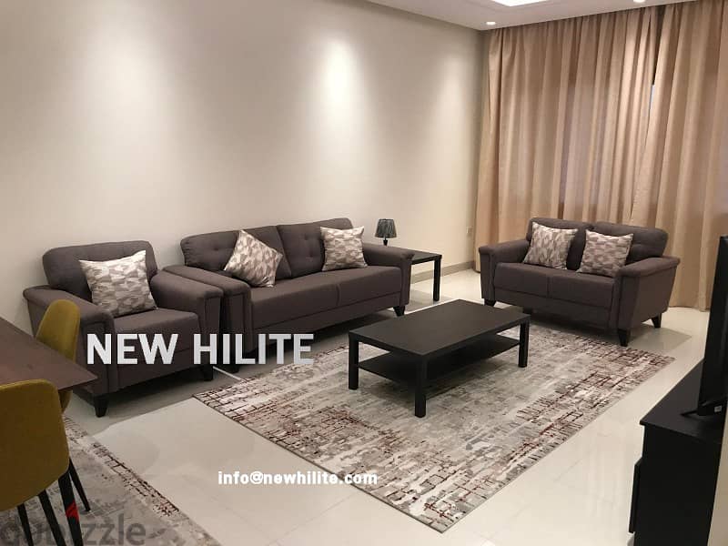 Three bedroom furnished apartment for rent in Sabha Al Salem 0