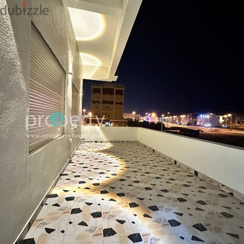 4 Master bedrooms floor with Balcony for rent in Abu fatira 6