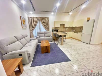 2 BEDROOM FURNISHED APARTMENT FOR RENT AT CORNER LOCATION AT SALWA