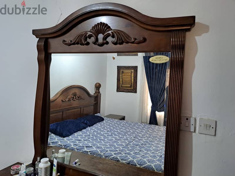 Bedroom Set Genuine Solid Wood Good Quality 7