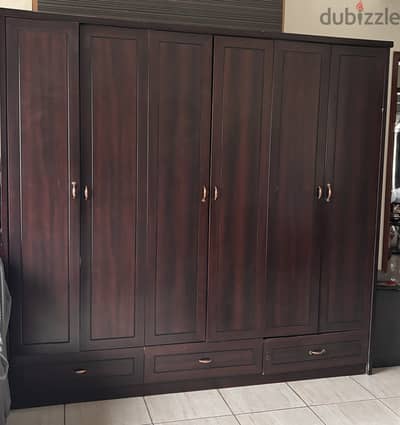 Used wardrobe + 2 chairs free