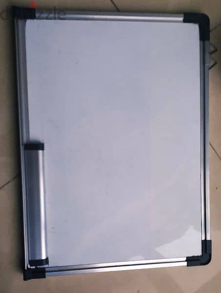 whiteboard with aluminium frame 0