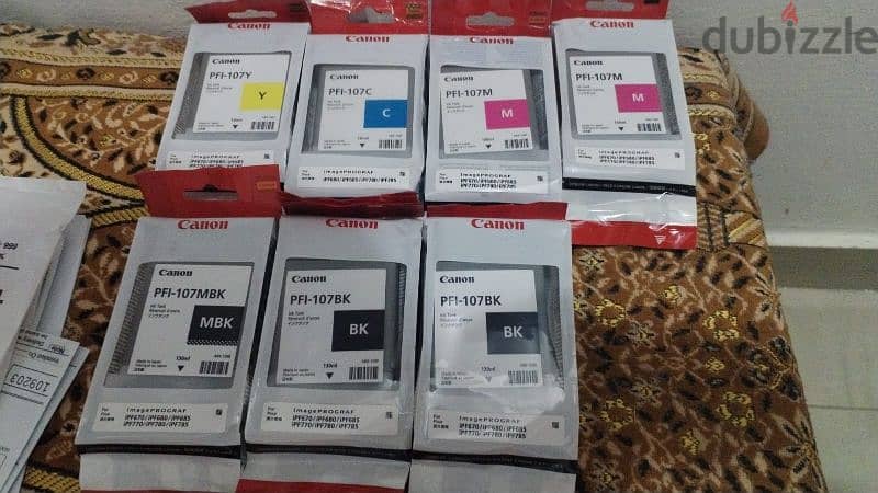 أحبار بلوتر كانون أصلية ٧ حبه Canon IPF770 2