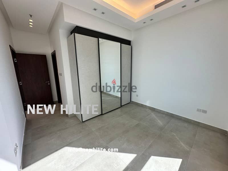 Semi furnished one bedroom apartment for rent in Salmiya 9