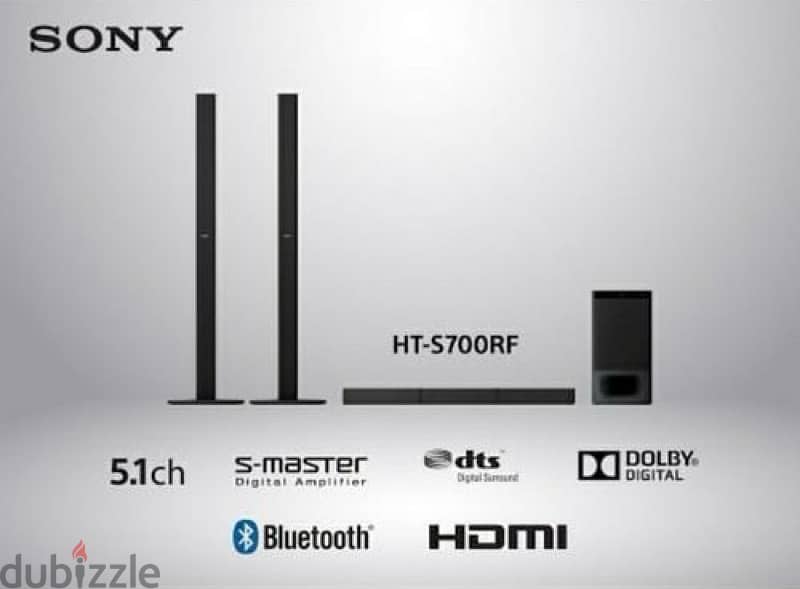 sony soundbar hts700rf 1000w 2