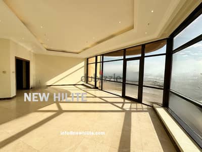 Three bedroom sea view apartment for rent in Salmiya