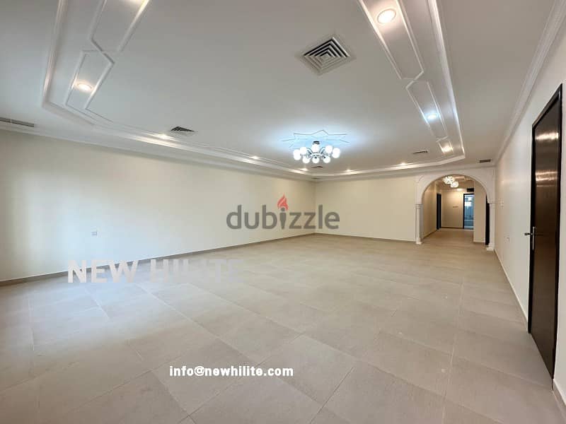 Four bedroom Ground floor for rent in Salwa 3