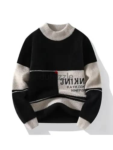 Men's colour cable knit sweater WhatsApp +17144196105