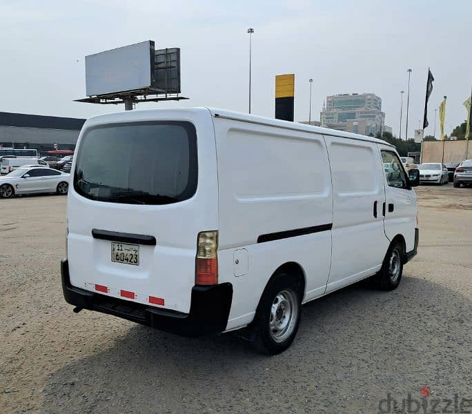 Nissan Urvan Cargo Box 2012 2