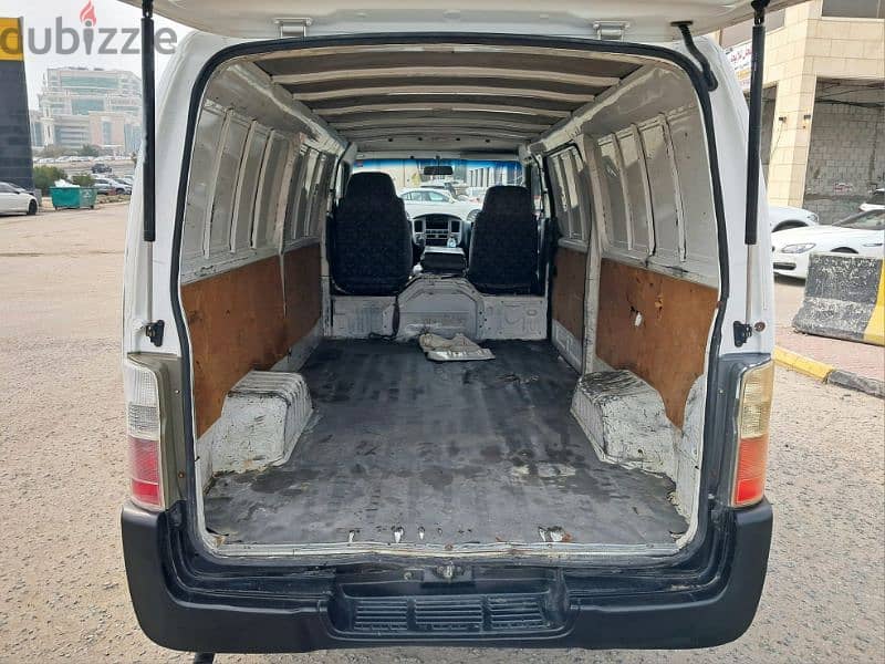 Nissan Urvan Cargo Box 2012 8