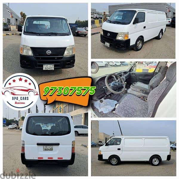 Nissan Urvan Cargo Box 2012 9