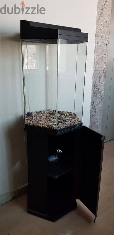 Aquarium/Fish Tank (Hexagonal) with table and filter 6