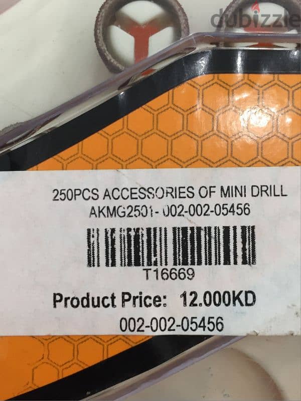 INGCO 250PCS ACCESSORIES OF MINI DRILL 10 % missing 2