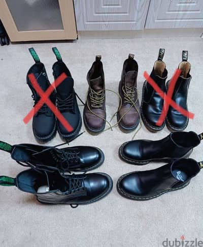 3 diffrent types of boots for sale. . . . . . . . New  condition.