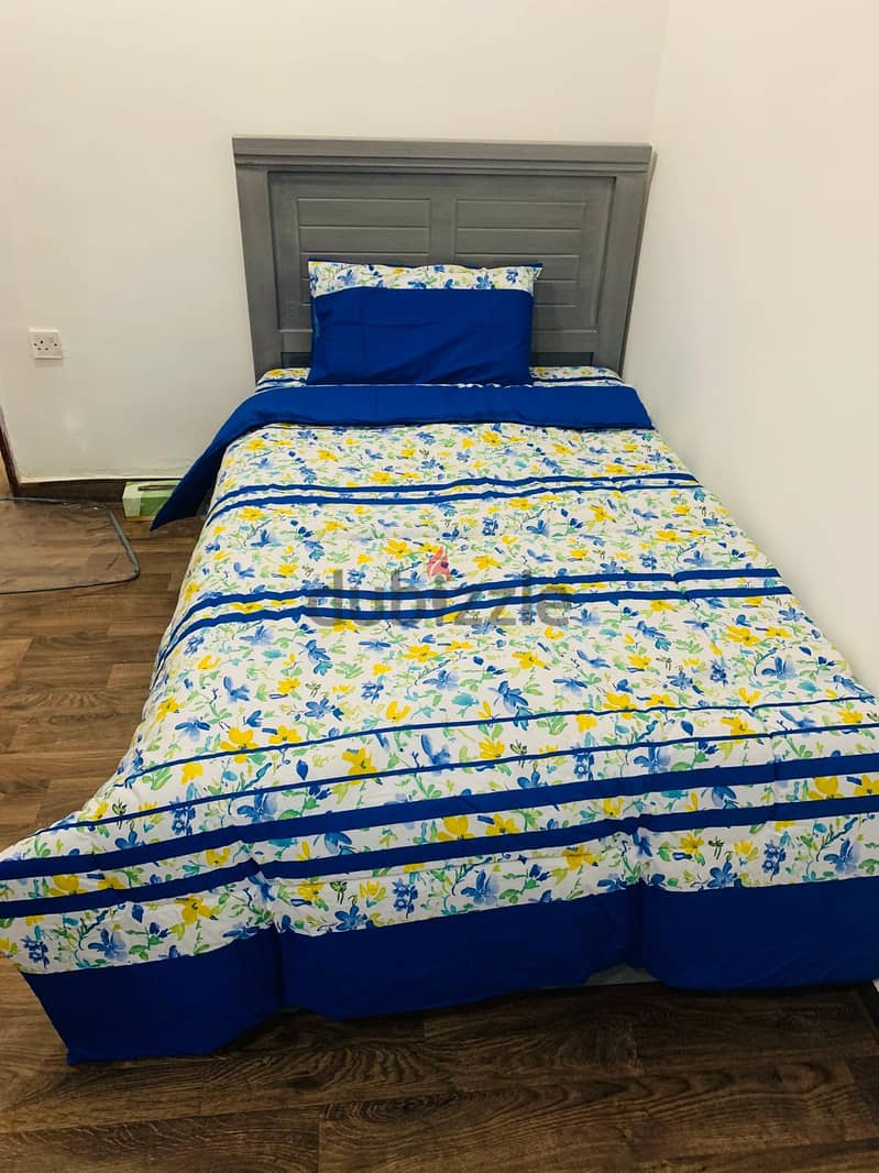 Bed mattress and frame all together for sale 1