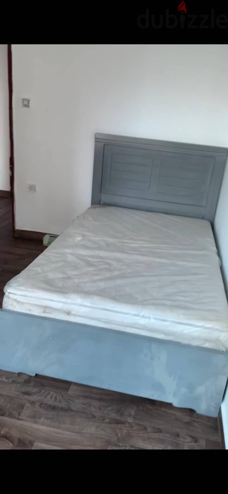 Bed mattress and frame all together for sale 2