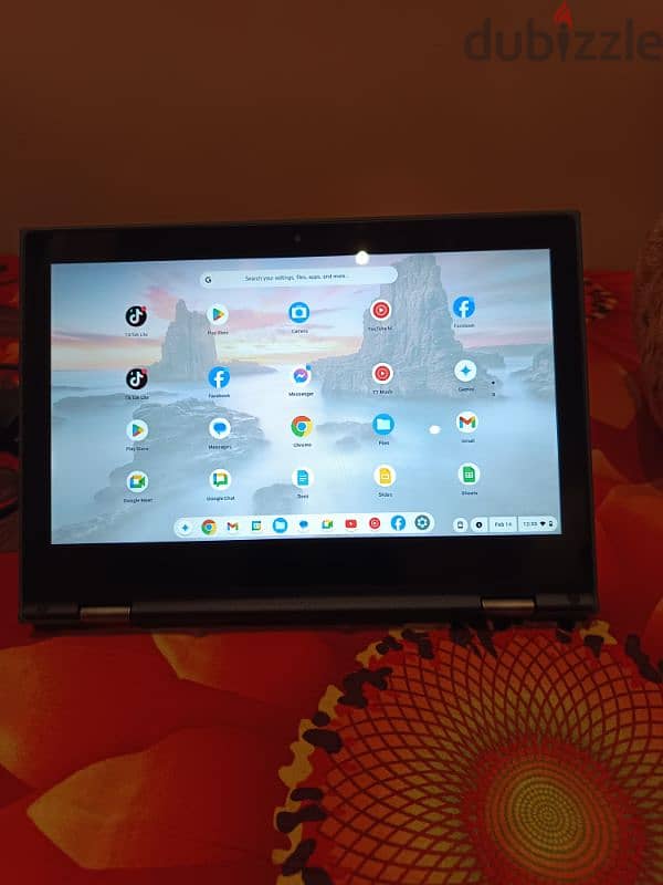 Lenovo 300e Chromebook 32 GB storage and 4 GB ram touch screen 3